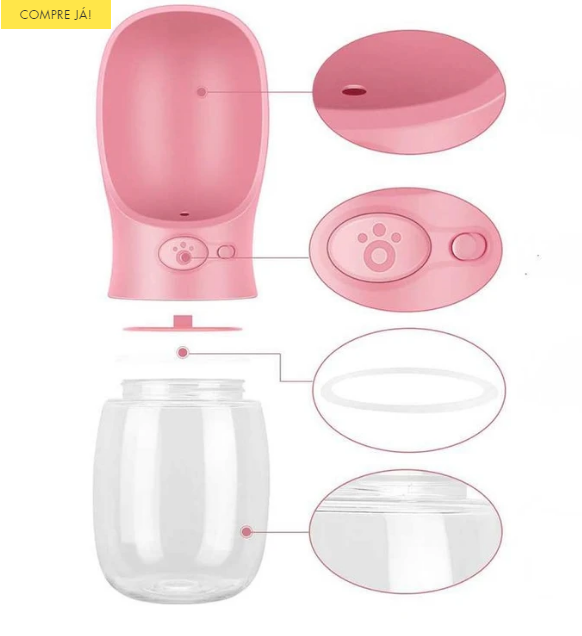 Garrafa Bebedouro Portátil 550ml